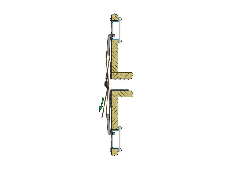 Adam Hall Hardware Case Connection System - Lashing Strap fo 